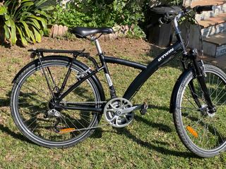 Bicicleta Paseo Btwin Negra