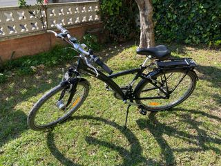 Bicicleta Paseo Btwin Negra