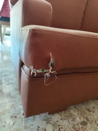 Sofá Chester Piel Marrón