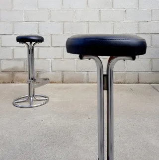 Set de 2 taburetes estilo SPACE AGE.