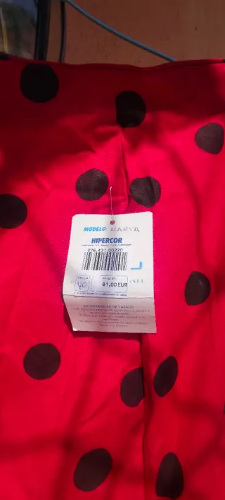 Falda flamenca/gitana lunares