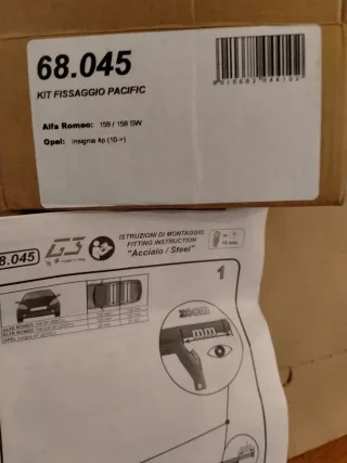 Barre portatutto Opel Insignia / Alfa Romeo 159