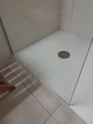 Mampara de ducha cristal y metal