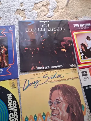 Lote 9 Vinilos LP Rock y Pop