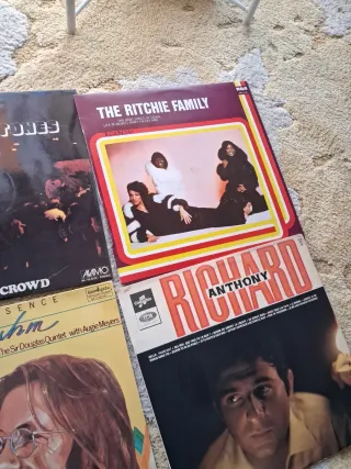 Lote 9 Vinilos LP Rock y Pop