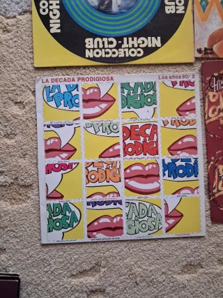 Lote 9 Vinilos LP Rock y Pop