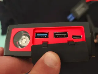 Arrancador portátil batería coche