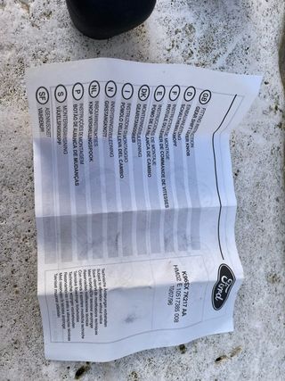 Pomo Palanca Cambio Ford