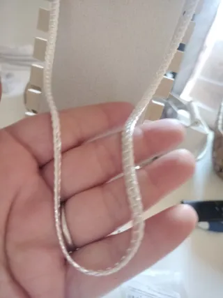 Cadena de plata 50cm