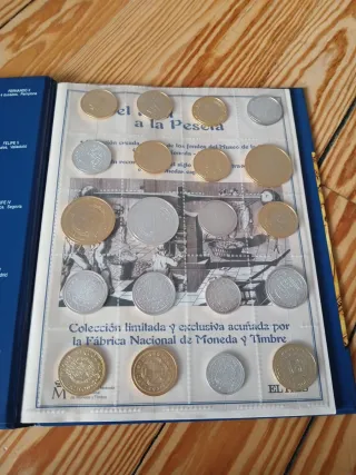 Colección monedas Peseta a Euro