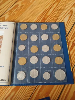Colección monedas Peseta a Euro