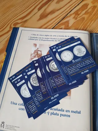 Colección monedas Peseta a Euro