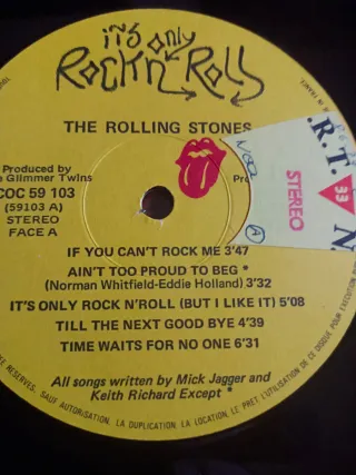 Rolling Stones It's Only Rock 'n Roll