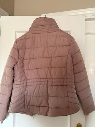 Abrigo Primark rosa palo talla L
