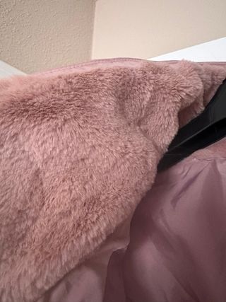 Abrigo Primark rosa palo talla L