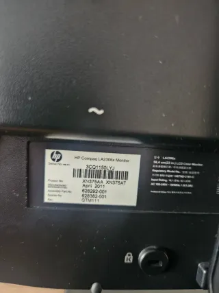 Monitor HP Compaq LA2306x Negro