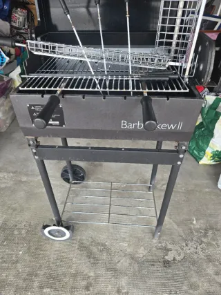 Barbacoa de carbón/leña