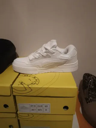 Scarpe Chunky Bianche Tg 43