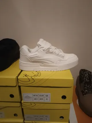 Scarpe Chunky Bianche Tg 43