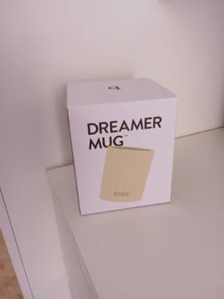 Taza cerámica beige