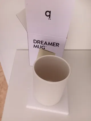 Taza cerámica beige