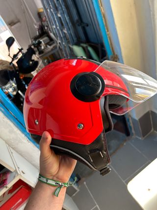 Casco Moto LS2 Airflow Rojo