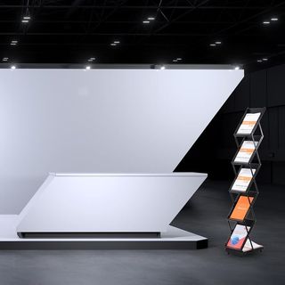 Expositor Revistas Plegable Metal