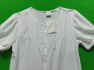 Conjunto Bata y Camisón Comunión Niña Talla 16