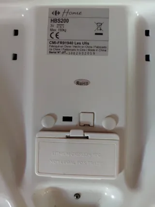 Báscula de baño digital Carrefour Home