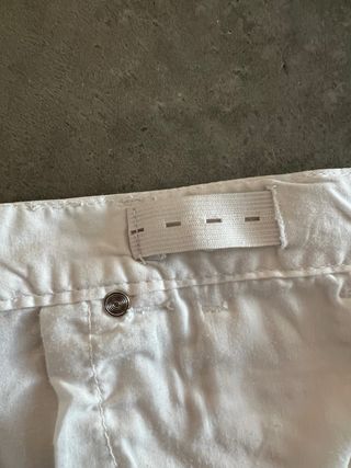 Pack 2 shorts blancos niña