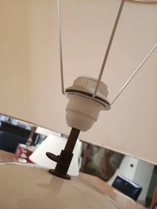 Lampada da tavolo grande in ceramica