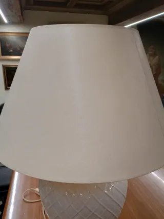 Lampada da tavolo grande in ceramica