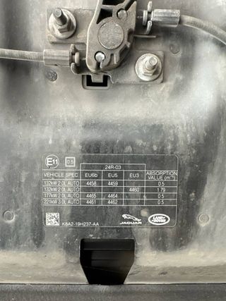 Capó Land Rover Range Rover Velar