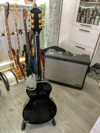 Epiphone Les Paul Custom Ebony 2021 Seymour Duncan