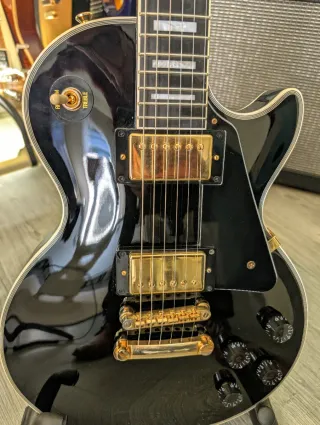 Epiphone Les Paul Custom Ebony 2021 Seymour Duncan