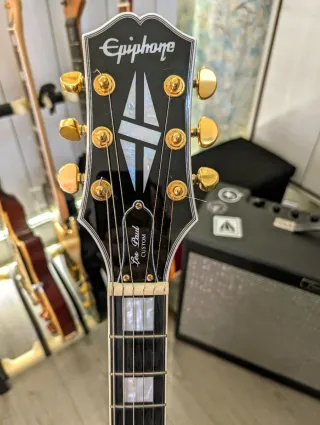 Epiphone Les Paul Custom Ebony 2021 Seymour Duncan