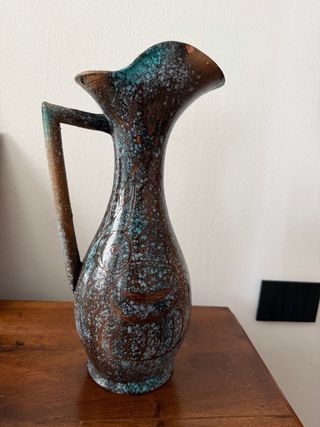 Coppia Vasi Ceramica Cameri Vintage Anni '60