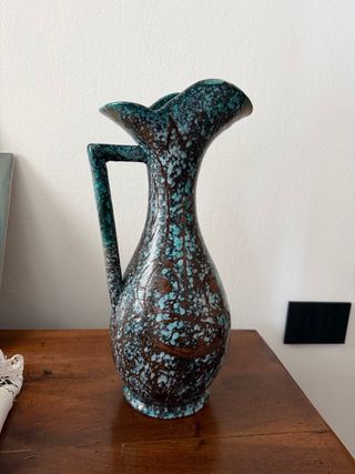 Coppia Vasi Ceramica Cameri Vintage Anni '60