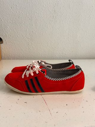 Zapatillas Adidas Neo Label Rojas
