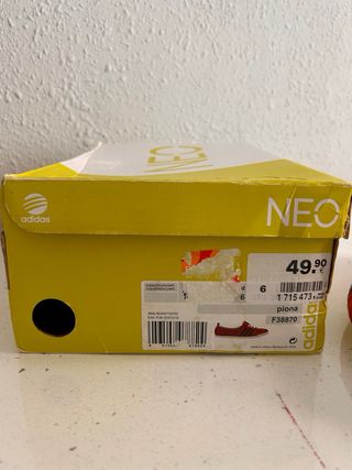 Zapatillas Adidas Neo Label Rojas