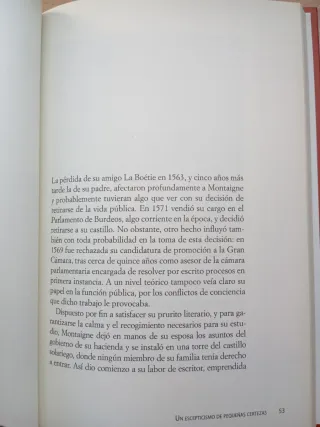 Montaigne. María Badiola.