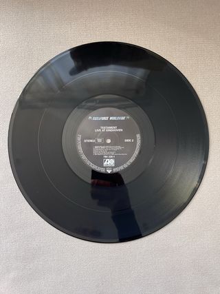 Vinilo EP Testament “Live At Eindhoven”