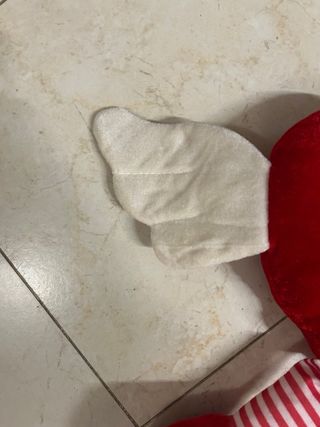 Peluche Cuore Rosso con Ali e Gambe