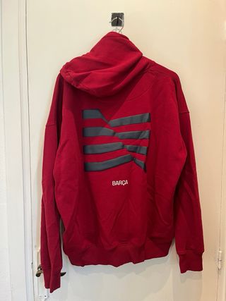 Sudadera FC Barcelona Roja Talla M