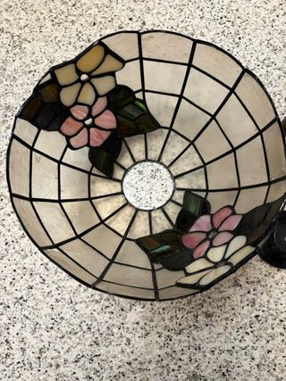 Lampada Tiffany Vetro e Metallo