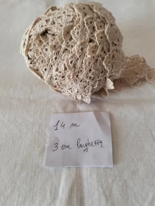 Pizzo macramè 21,20 metri