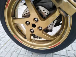 Moto Honda Roja Deportiva