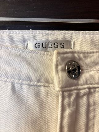 Jeans Cargo Guess Bianchi Nuovi