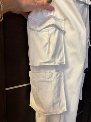 Jeans Cargo Guess Bianchi Nuovi