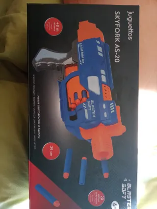 Pistola de dardos Juguettos Skyfork AS-20